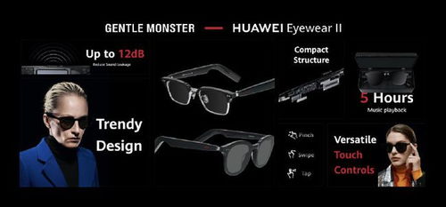 时尚与科技的完美碰撞 Huawei x Gentle Monster Eyewear II 智能眼镜以2499元起惊艳发布